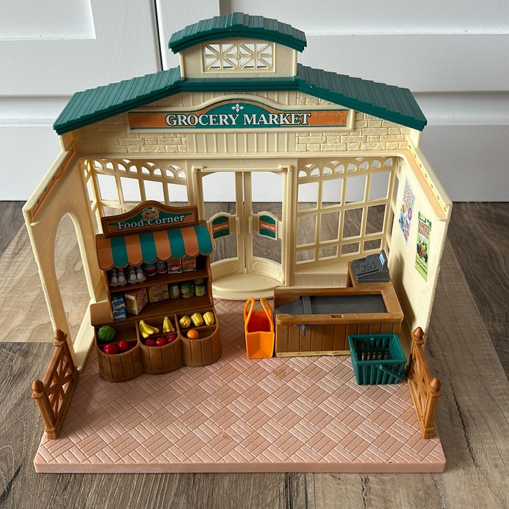 Calico Critters Grocery Market set